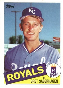 Bret Saberhagen / 1985 Topps #23 Rookie - Foto 1 di 2
