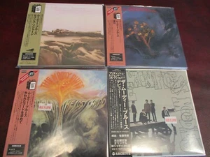 MOODY BLUES 4 RARE JAPAN REPLICA ORIGINAL 2002 OBI CD SET ONE TIME SPECIAL PRICE - Picture 1 of 1