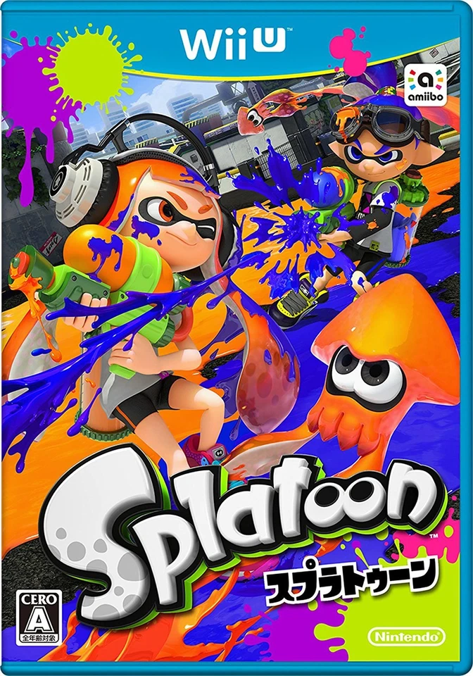 Wii U Splatoon Japan Import Japanese Nintendo - Image 1 of 4