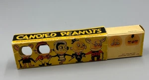 Contenedor publicitario de caja deslizante mecánica de 5¢ Candy Peanuts McCormick's de 1920 - Imagen 1 de 24