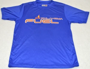Oklahoma Fuel t-shirt #27 boys large blue orange Tee Adult - Picture 1 of 6