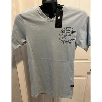 G-Star Raw Merman Back Camiseta Slim Fit Hombre XS NUEVO CON ETIQUETAS Foto 1 de 3