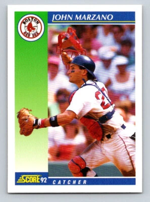 1992 Score Baseball Card John Marzano Boston Red Sox #539 - Image 1 of 2