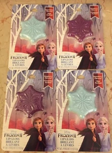 Lot of 4 Disney FROZEN II Lipgloss ~ Compact ~ Raspberry & Snowberry Flavored - Picture 1 of 5