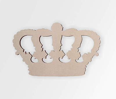Crown King Wooden Shape , Crown Cut Out- Crown Wall Art, Wall Decor, Home Decor • 7.84€