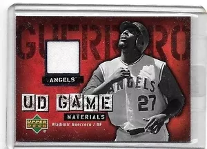 VLADIMIR GUERRERO 2006 CUBIERTA SUPERIOR UD CAMISETA JUEGO CAMISETA USADA - Imagen 1 de 1