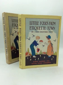 LITTLE FOLKS FROM ETIQUETTE TOWN - 1928 - Mildred Lyon & Marguerite Jones illust - Imagen 1 de 5