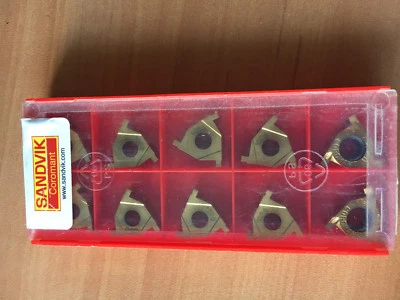 SANDVIK COROMANT L154.0G-16CC01-160 PLAQUITAS RANURADO Nuevo - Image 1 of 4