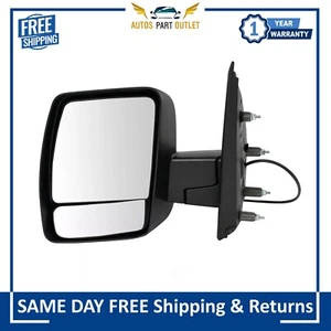 Nuevo espejo retrovisor delantero eléctrico negro para el lado del conductor, LH para Nissan NV 2012-2021 - Imagen 1 de 4