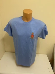 AUSVERKAUF: Royal Horse Artillery besticktes T-Shirt - Himmelblau Medium - Bild 1 von 1
