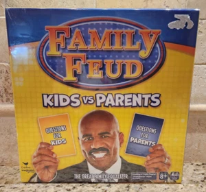 Family Feud Board Game Kids vs Parents The Great Family Equalizer Sealed - Picture 1 of 2