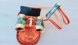 Brass Binoculars Handmade Unique Style Look Binoculars Brass Opera Glasses - Picture 1 of 6