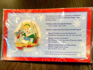 Walt Disney World Trading Pin Holiday Edition CINDERELLA DISNEY PARKS Pin - Picture 1 of 2