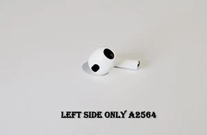 Genuine Apple AirPod 3rd Gen Replacement – LEFT Side Only (A2564) 100% Authentic - Picture 1 of 42