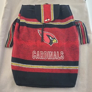 NFL Arizona Cardinals Logo Handmade Embroidered Tote Bag / Backpack - Picture 1 of 9