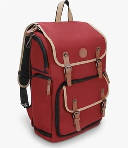 GOgroove Full-Size DSLR Photography Backpack (Red) for Camera and Laptop - Picture 1 of 15