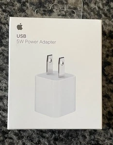 Apple Lightning 5-Watt USB Cable 1m Power Adapter - Zdjęcie 1 z 2