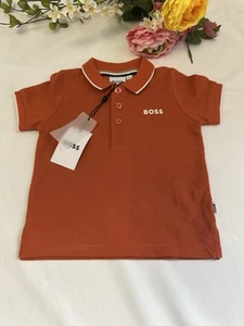 Nuevo con etiquetas Polo Hugo Boss Bebé Niños Edad 6 Meses - Imagen 1 de 3