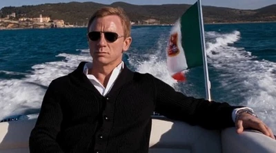 TOM FORD usado por 007 McQueen chal cuello tejido blusa chaqueta lana talla 46  Foto 1 de 4