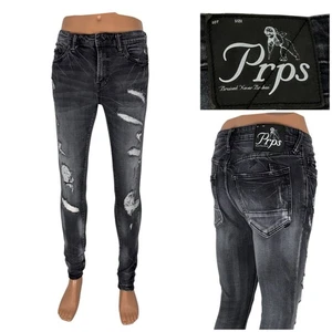 PRPS Herren 31 x 32 (eigentlich) Jeans Cayenne Super Skinny Denim Stretch Distressed - Bild 1 von 13