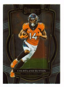 COURTLAND SUTTON 2022 PANINI SELECT - CLUB LEVEL #270 - Picture 1 of 2