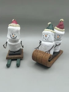 The Original Smores Weihnachtsschmuck Rodeln & Skifahren 2er Set Midwest - Bild 1 von 4