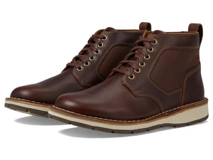 Clarks Men's Gravelle Top Oxford Boot, Brown Leather, Size 8 - Picture 1 of 5