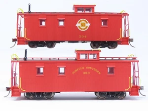 HO East Coast Railroads ECRR-57/59 NS Norfolk Southern 36' Wood Caboose Set - Picture 1 of 11