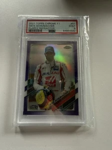 Mick Schumacher Rc Topps Chrome Refractor /399 PSA 9 - Bild 1 von 1