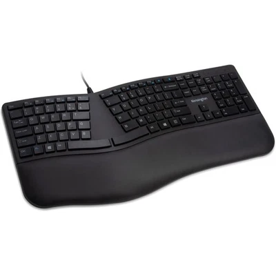 Kensington K75400US Pro Fit Ergo Wired Keyboard - Cable Connectivity - Image 1 of 4