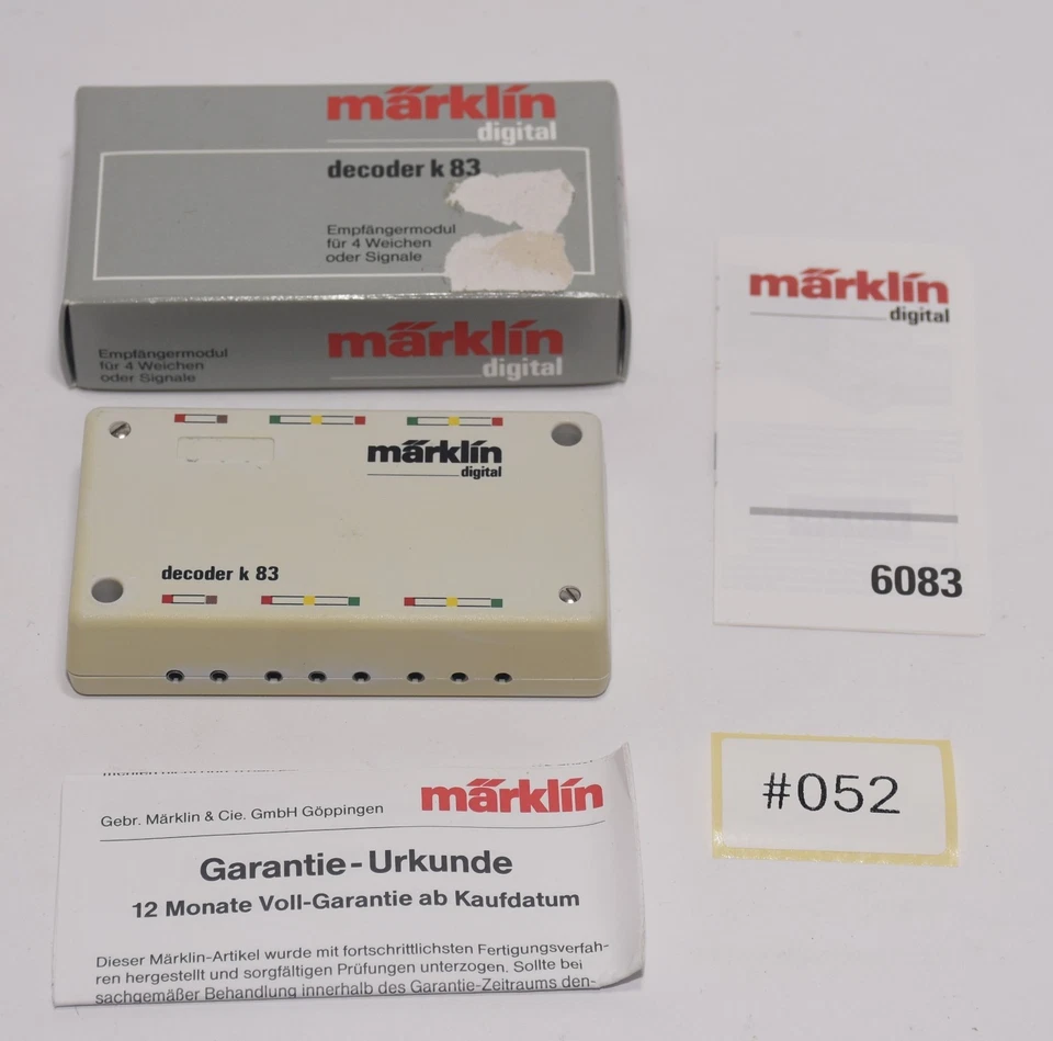 #052 Märklin 6083 Weichendecoder - getestet - Bild 1 von 1