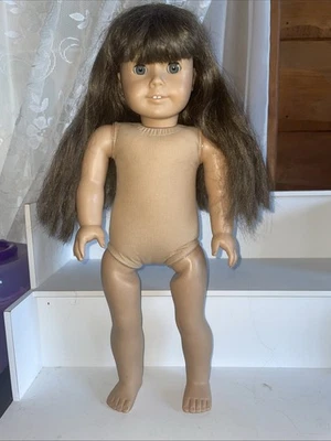 PLEASANT COMPANY/AMERICAN GIRL MOLLY AS IS 不均匀头发,干性发质 — 第 1/4 张图片