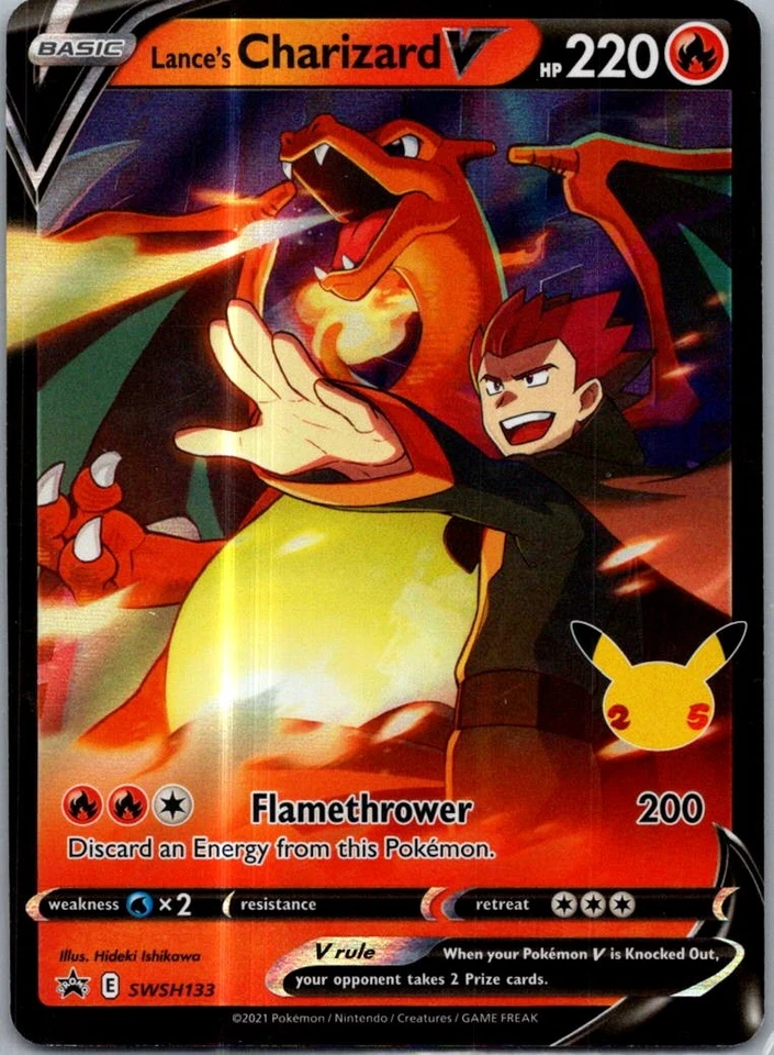 Lance's Charizard V Promo SWSH: Sword & Shield Promo Cards SWSH133 NM - Image 1 of 1