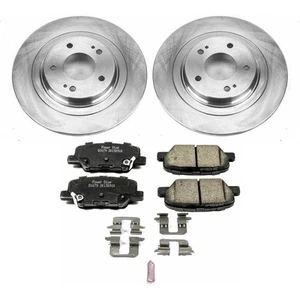 Power Stop Performance Disc Brake Pad and Rotor Kit KOE6976 BPF - Picture 1 of 2