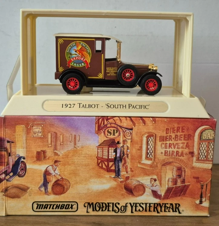 YGB 10 1927 Talbot Van South PACIFIC Models of Yesteryear Matchbox in OVP - Bild 1 von 1