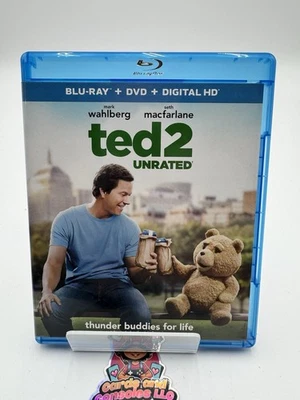 Ted 2 Unrated 2015 Universal Blu-ray + DVD Foto 1 de 3