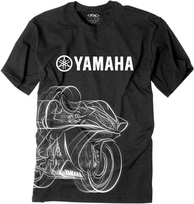 Factory Effex Yamaha R1 Premium T-Shirt - 1688280 Black Medium - Изображение 1 из 2