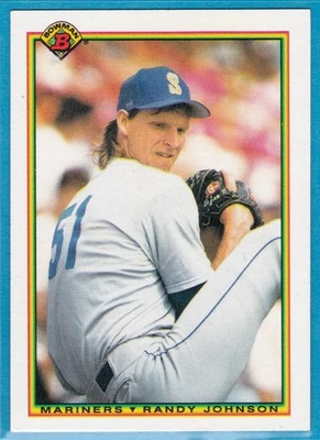 Bowman 1990 - Randy Johnson #468 Foto 1 de 2