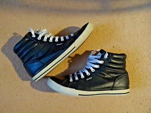MENS SOULCAL HI TOP CASUAL SNEAKERS BLACK UK 9 - Picture 1 of 6