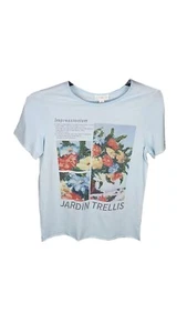 Scene & Heard Girls Graphic T-Shirt-Light Blue- Size 10/12 - Picture 1 of 2