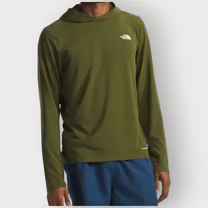 The North Face Men's Adventure Sun Hoodie Lightweight Size Small Forest Olive - Picture 1 of 12