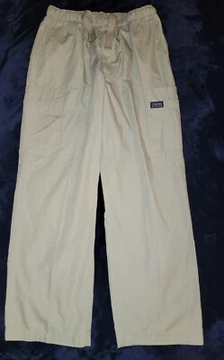 Pantalones Médicos Cherokee Para Hombre Caqui Beige Medianos Cortos 28" 4000 Foto 1 de 4