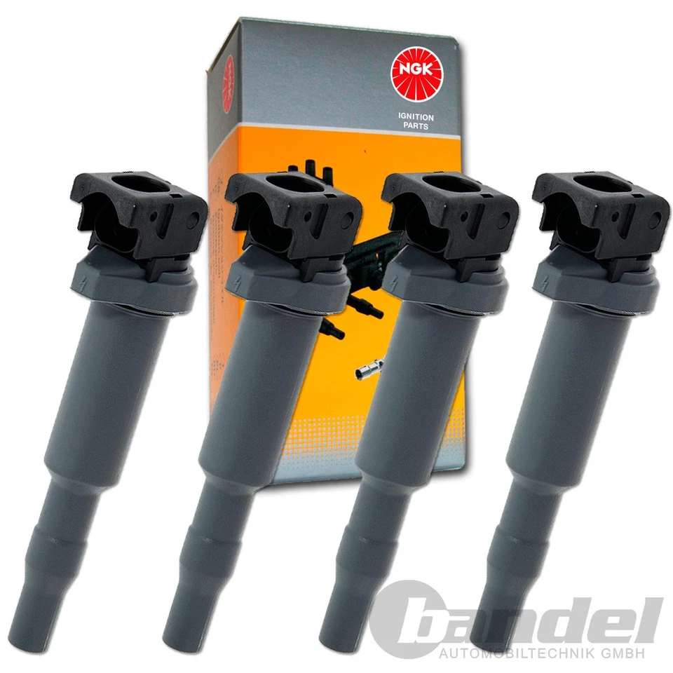 4x NGK Zündspule U5039 passend für BMW 1 E81 E87 E88 3 E90 E91 E92 E93 5 E60 E61 - Bild 1 von 1
