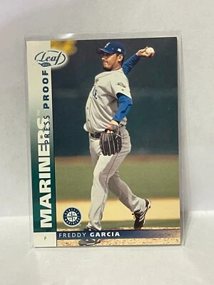Leaf Press Proofs Platinum #99 2002 Freddy Garcia - Serie #'d/25 Foto 1 de 2