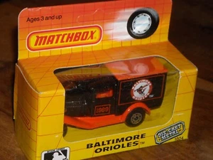 Matchbox 1024 Model A Ford Van Baltimore Orioles 1989 Box Major League Baseball - Bild 1 von 6