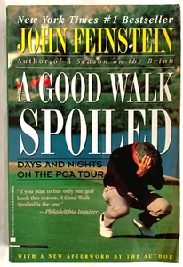 EIN GUTER SPAZIERGANG VERWÖHNTES SOFTCOVER GOLFBUCH von JOHN FEINSTEIN GOLFKLASSIKER C5 - Bild 1 von 3