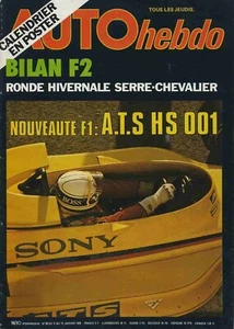 AUTO HEBDO n°95 05/01/1978 FERRARI 308 GTB4 PORSCHE 928S BILAN F2 1977 - Imagen 1 de 1