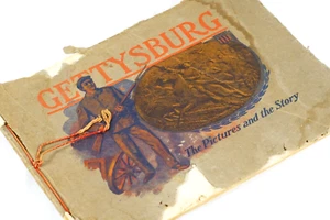 Gettysburg The Pictures & Story 1910 Tipton & Blocher Antique Book - Picture 1 of 21