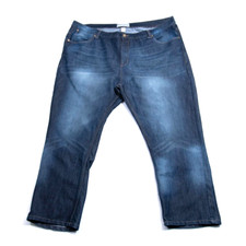 Paper Denim & Cloth Jeans Mens 48x32 ( 48x28 actual) Straight Dark Blue Wash