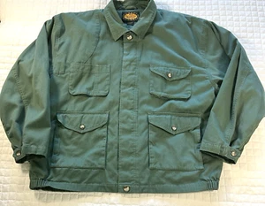 Woolrich Safari Jacket Coat Bomber Classic Hunt Chore Utility Gorpcore Green XL - Picture 1 of 19